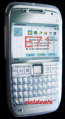 Durable Silicone Protection Skin Case for Nokia E71