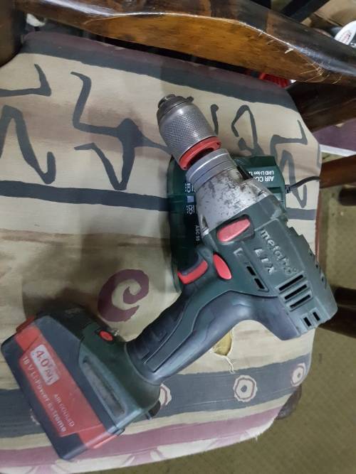 metabo cordless drill