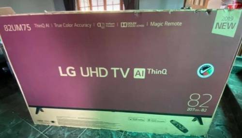 Lg 82" tv