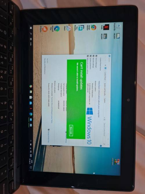 dell 2 in 1 iPad laptop