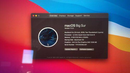 MacBook Pro touchbar