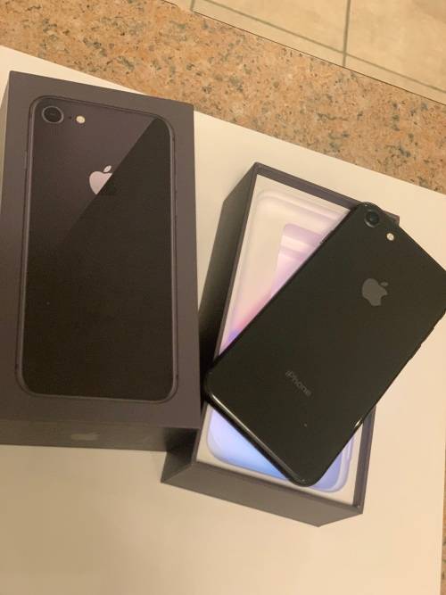 Apple iPhone 8 64GB - Black - Certified Preowned with Box- Grade A