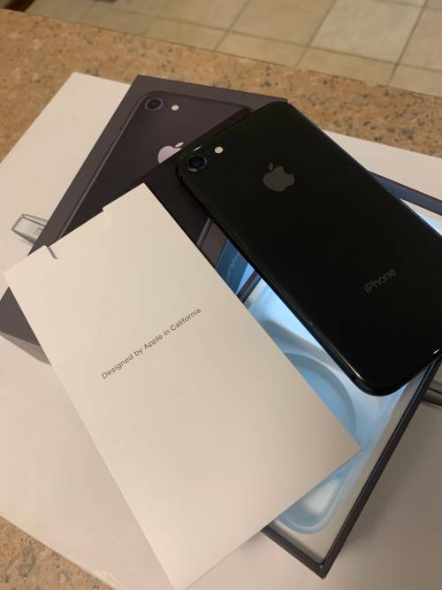 Apple iPhone 8 64GB - Black - Certified Preowned with Box- Grade A