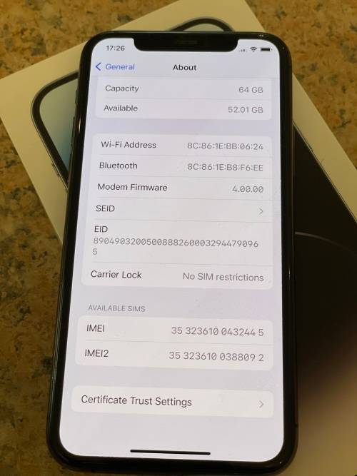 iPhone 11 Pro - 64GB - Midnight Green - Certified Preowned ~FREE Shipping ~FREE Screen Protector