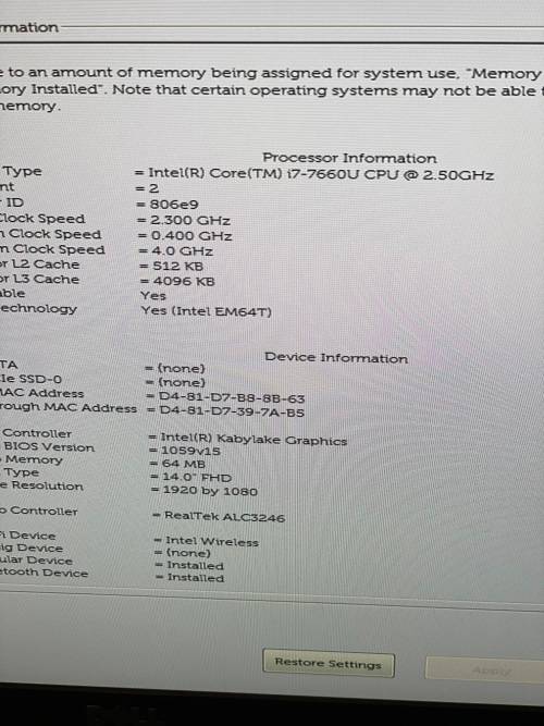 Dell Latitude Laptop E7480 - Intel Core i7 - 16GB RAM - 1TB SSD ~Grade A ~FREE 64GB Memory Stick