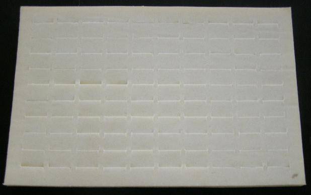 White Multiple Ring Display
