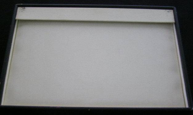 White Leather Chain Display