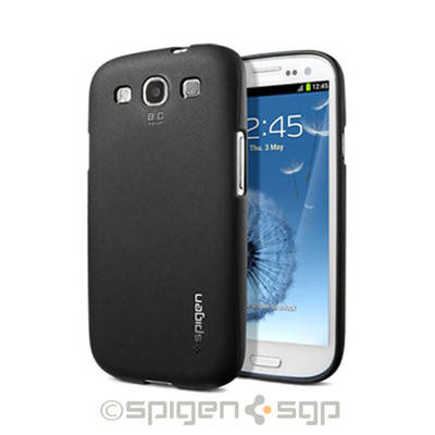 Samsung Galaxy S3 Case Modello Series Slim Fit [Nocturne Black]