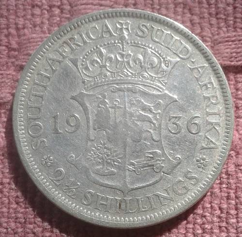 1936 21/2 Shillings ungraded