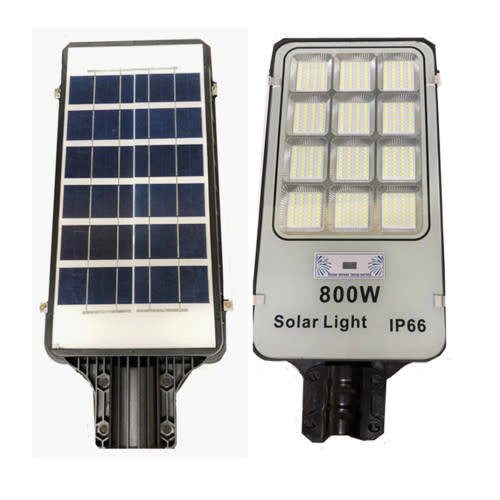 800W Solar LED Street Light with remote