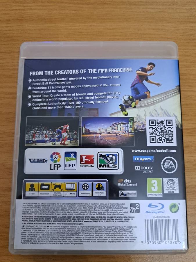 Fifa Street - PS3 Game