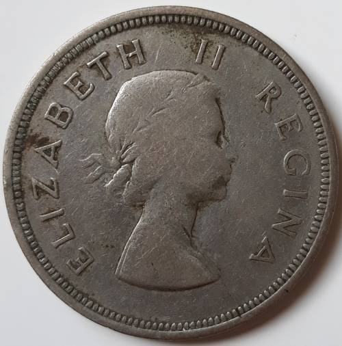 1957 SA Union Halfcrown