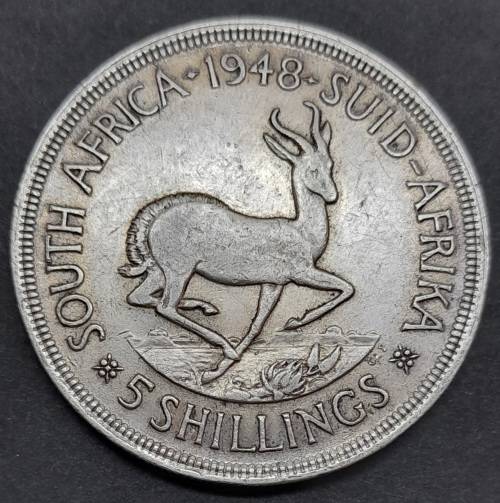 1948 S.A.Union 5 Shilling