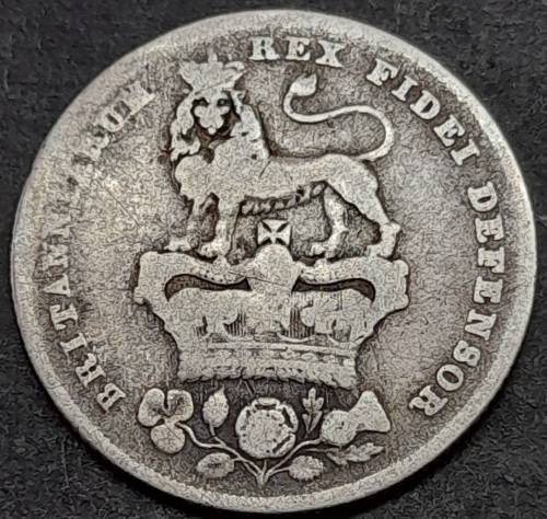 1826 Great Britain  Shilling