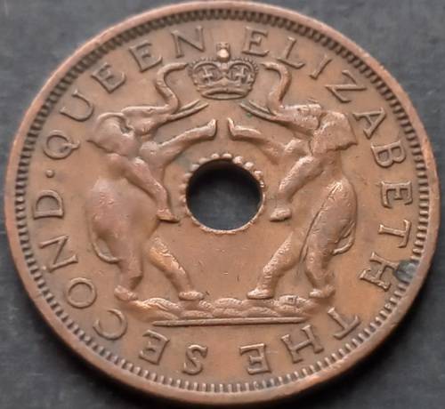 Rhodesia and Nyasaland 1962  Penny