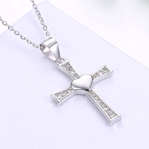 Sterling Silver Cross Necklace