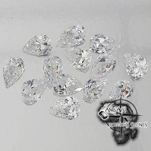 0.74ct white Cubic Zirconium