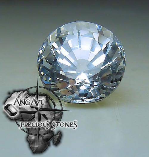 4.05 CT BRIGHT WHITE SAPPHIRE CEYLON GEM
