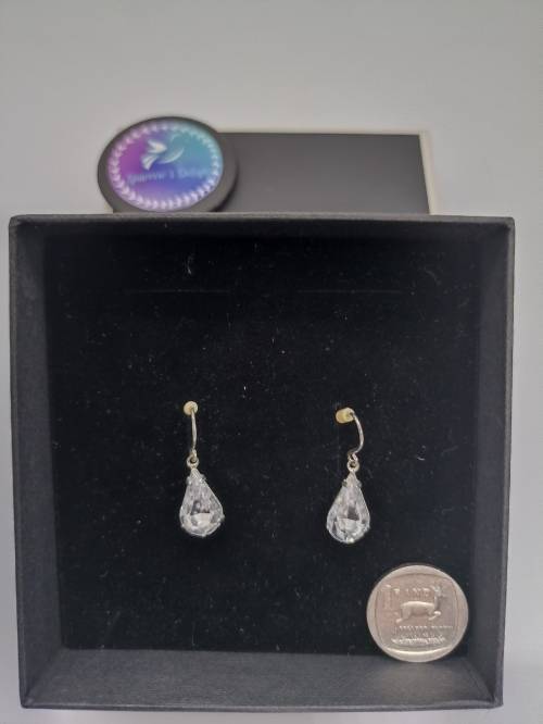 Pear Shape Cubic Earrings (nr 1)