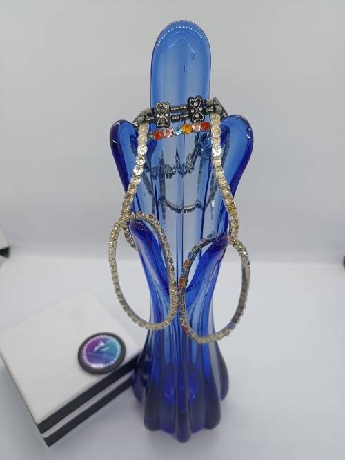 Bracelets : Lot of 6 : Elastic Costume Jewelry