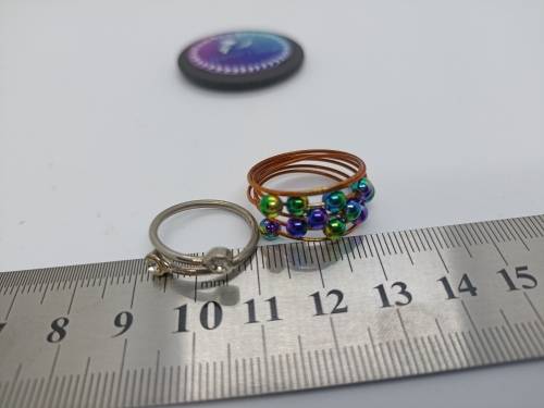 Bracelets : Lot of 9 bracelets and 2 rings