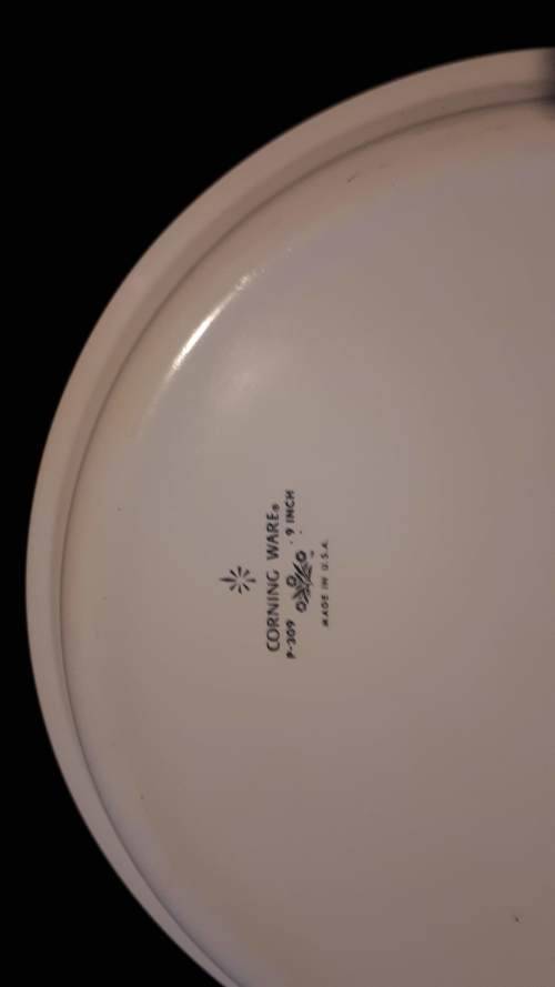 Corningware Pie Dish