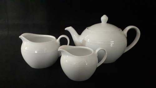 Noritake "Tea for Two" Tea set Classic White