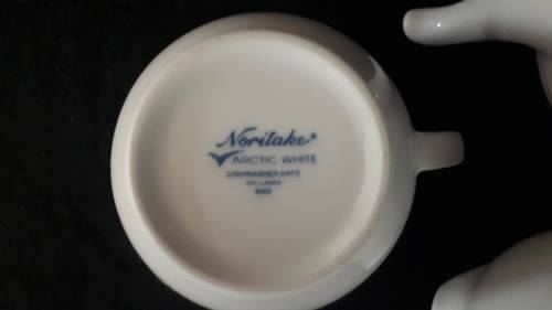 Noritake "Tea for Two" Tea set Classic White