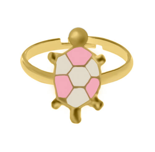 Turtle Alloy Adjustable Cute Girls Rings