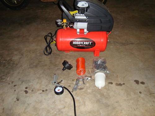 HOBBYCRAFT - 50L Air Compressor plus Kit