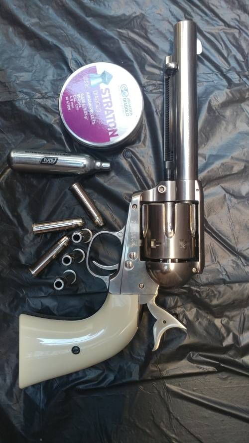 UMAREX COLT .45 SAA NICKEL 4.5MM PELLET