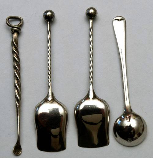 Three Tiny Silver Spoons