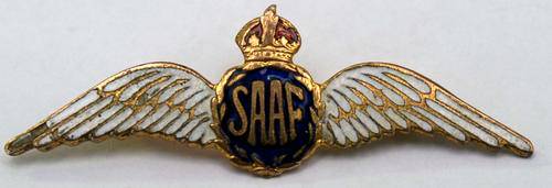 WW2 SA Air Force Sweetheart Brooch