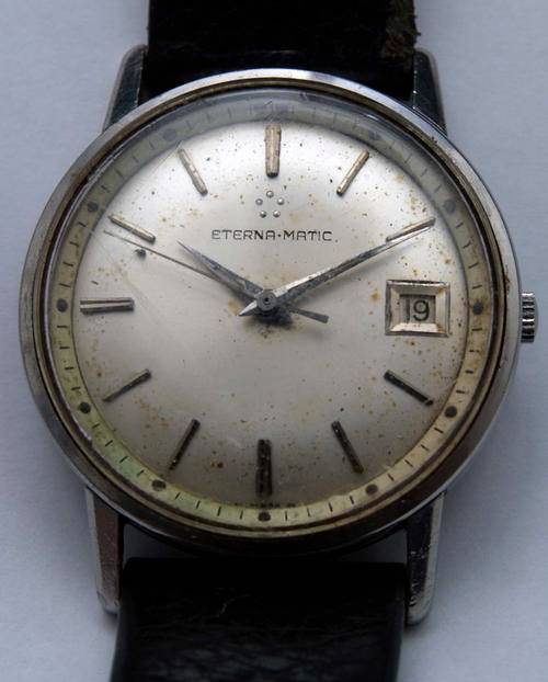 Vintage Eterna-Matic Wristwatch - working!