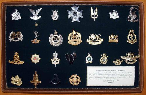 R1 START! 26 Genuine Rhodesian Military Badges!