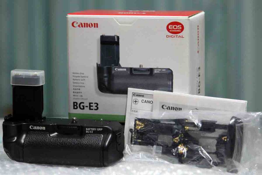NEW! Genuine Canon BG-E3 Battery Grip