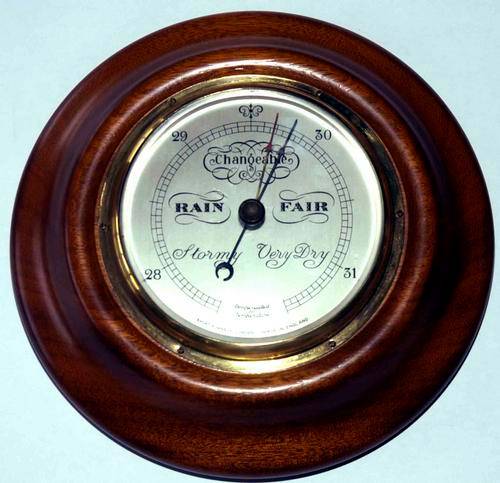 Superb Large Short & Mason Barometer