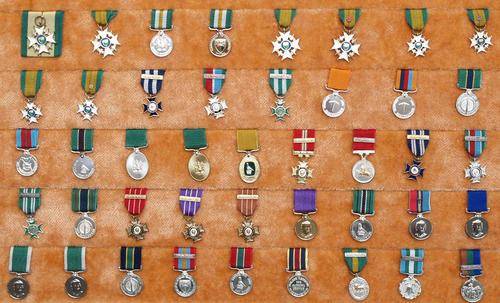 Superb Set of 43 Rhodesian Miniature Medals