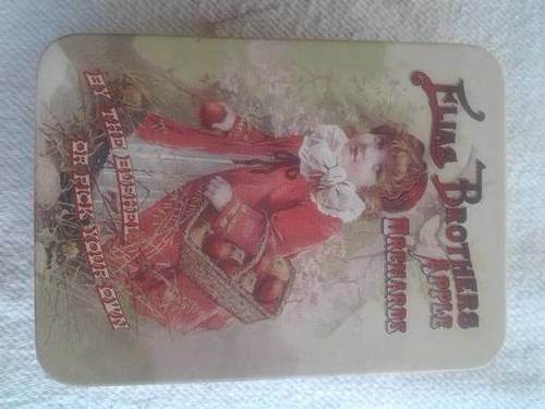 Flias Brothers apple orchards tin box