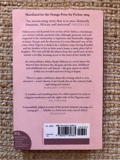 Purple Hibiscus by Chimamanda Ngozi Adichie