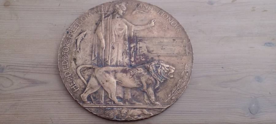 World War 1 `Death Penny`. See desc.