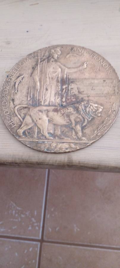 World War 1 `Death Penny`. See desc.