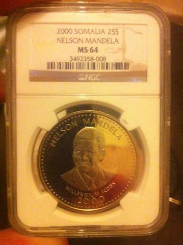 2000 SOMALIA 25S NELSON MANDELA