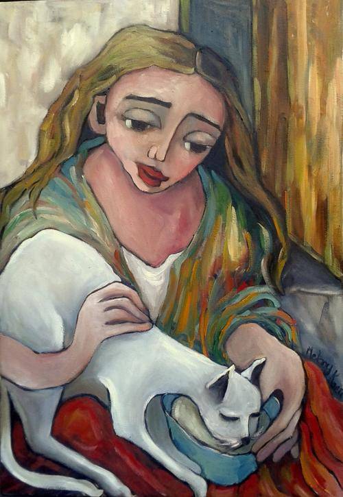 How to be a cat! 490x700 mm Melany Koen