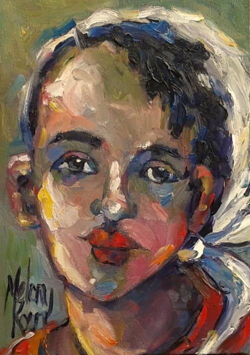 Ghana Girl! 230 x320 mm Melany Koen