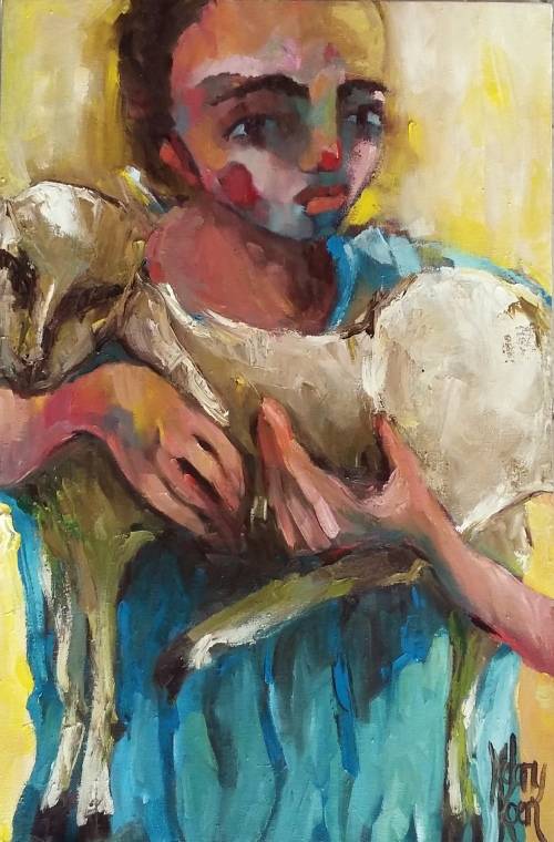 Toting home! 600 x 400 mm Melany Koen