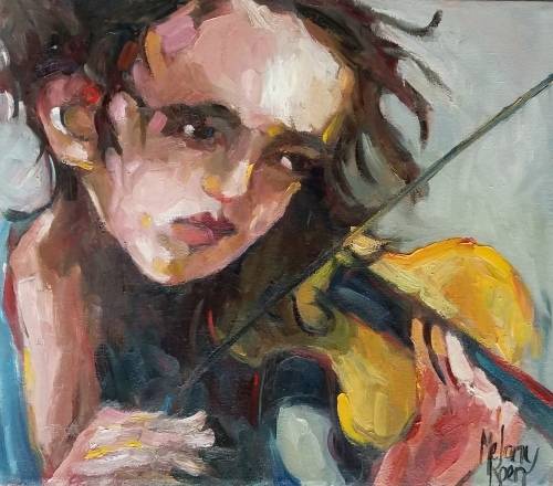 Passionate! 350 x 400 mm Melany Koen