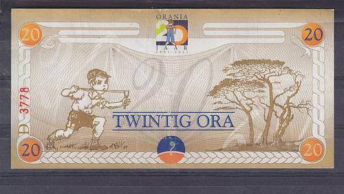 "ORANIA" ++ "TWINTIG ORA" ++ FU ++ SEE SCANS BELOW