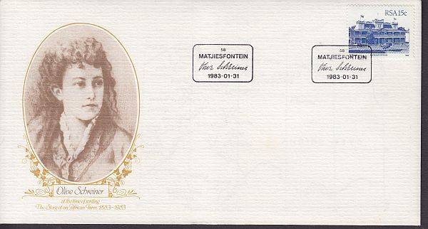 1983 ++ COM COV ++ "OLIVE SCHREINER" ++ SEE SCANS BELOW