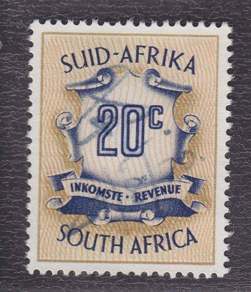 REVENUE ++ 1969 ++ 20c BLUE & BROWN ++ FU ++ BT 134